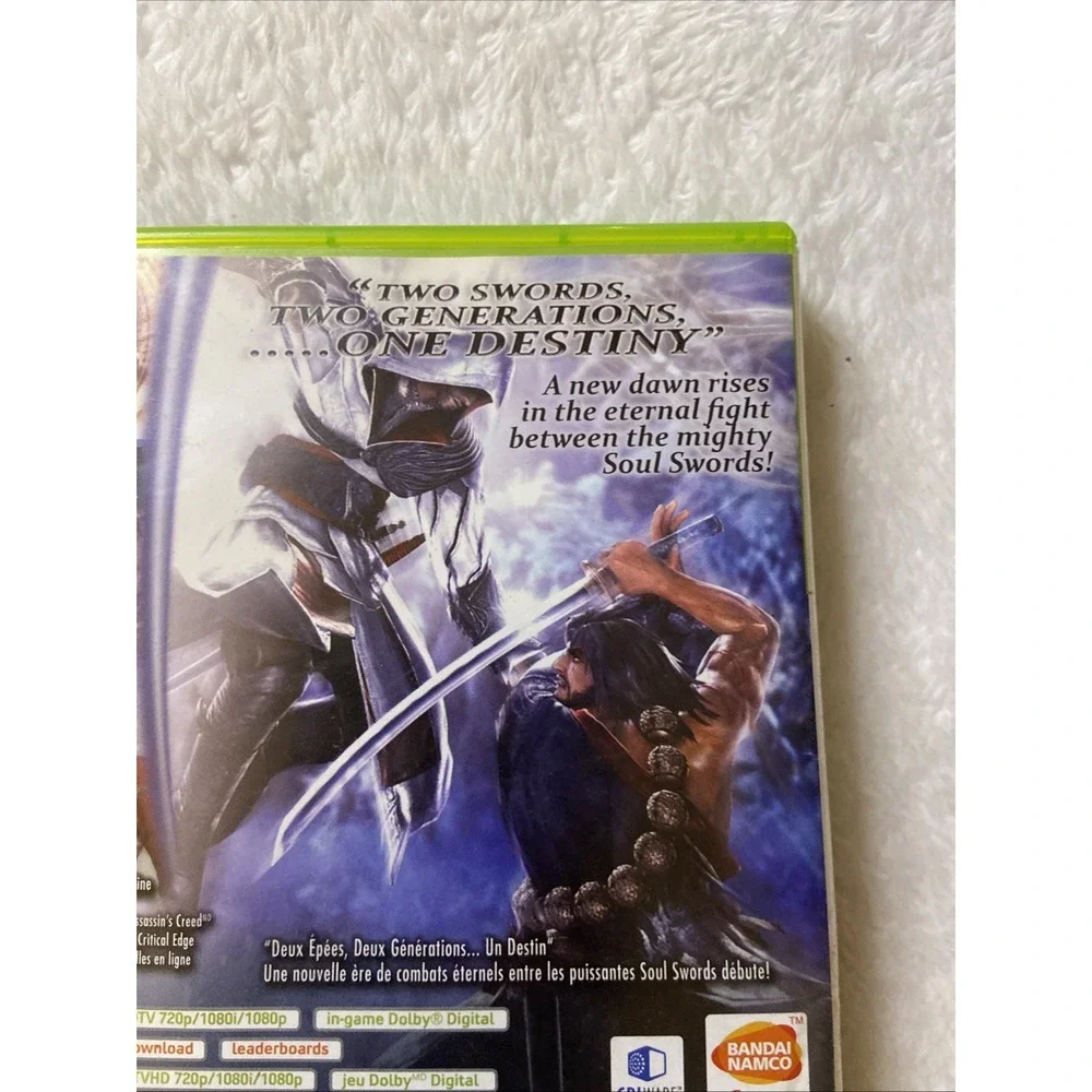 SOUL CALIBUR V Microsoft‎ Xbox 360 2012 Complete CIB